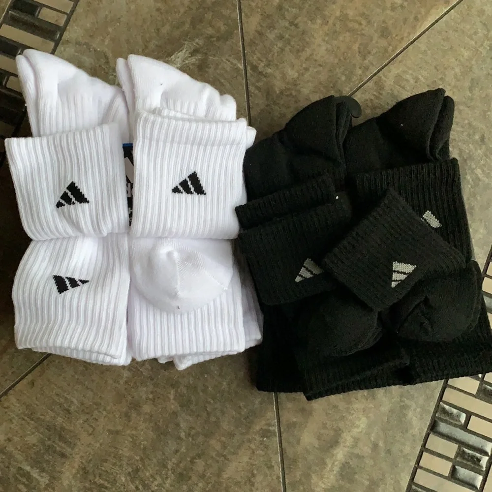 2packs-6pairssocks set Adidas Men’s Cushioned Crew